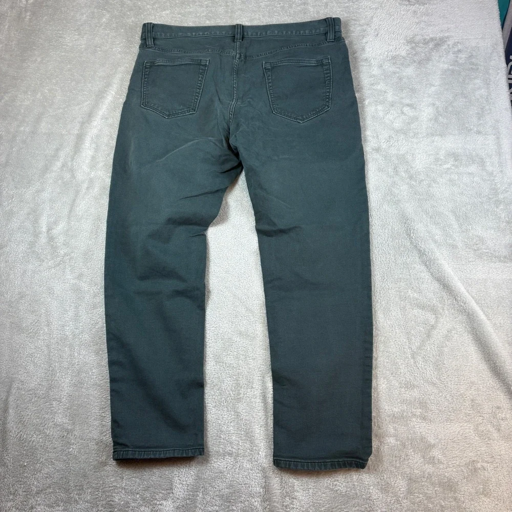 Banana Republic Pants Mens 36x30 (Fits 36x28) Traveler Athletic Tapered Green